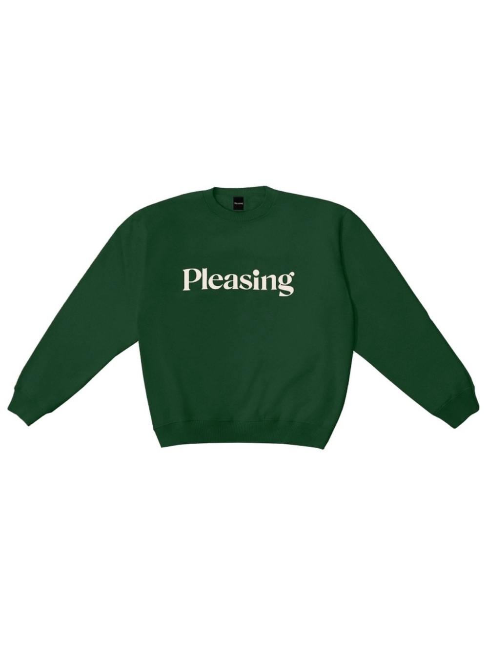 Harry Styles x Pleasing Crewneck in Forest Green